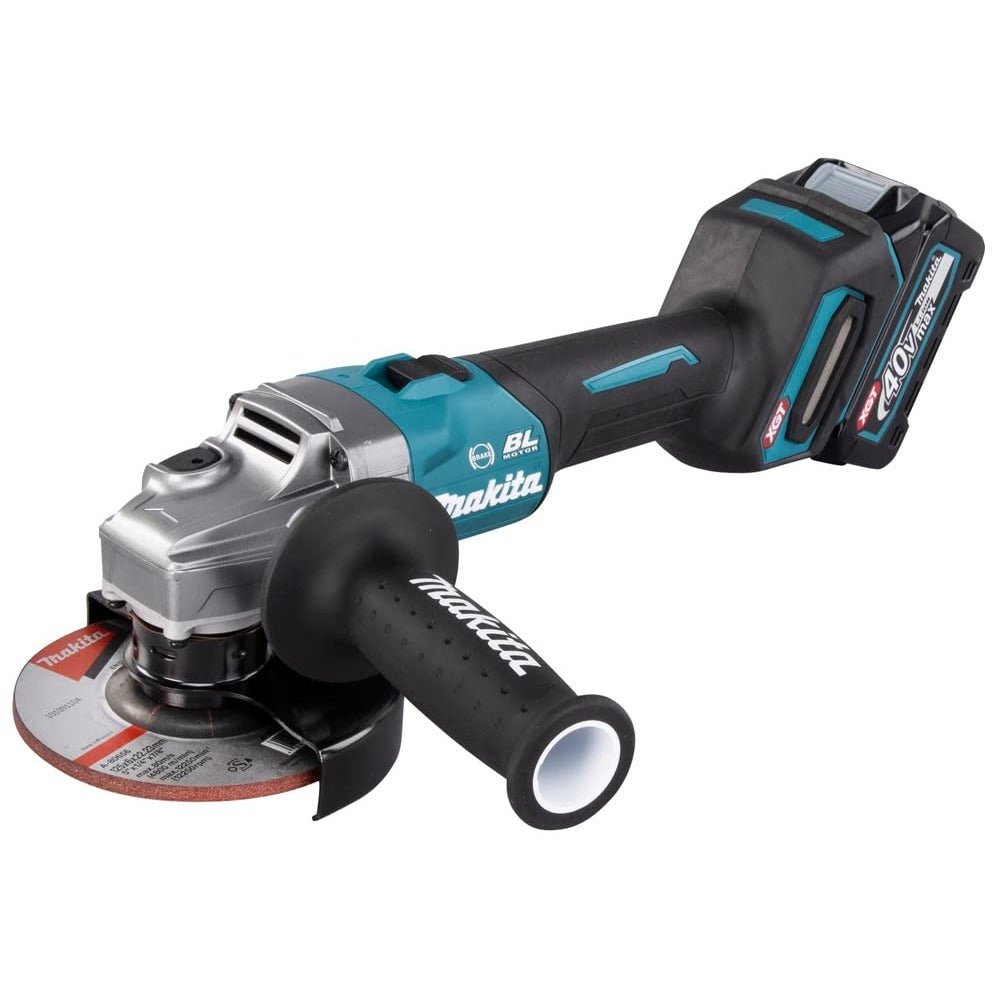 Makita GA005GZ01 - 40V Max Li-ion XGT Amoladora angular sin escobillas de 125 mm suministrado en una funda Makpac – Baterías y cargador no incluidos - Ferrotecnia