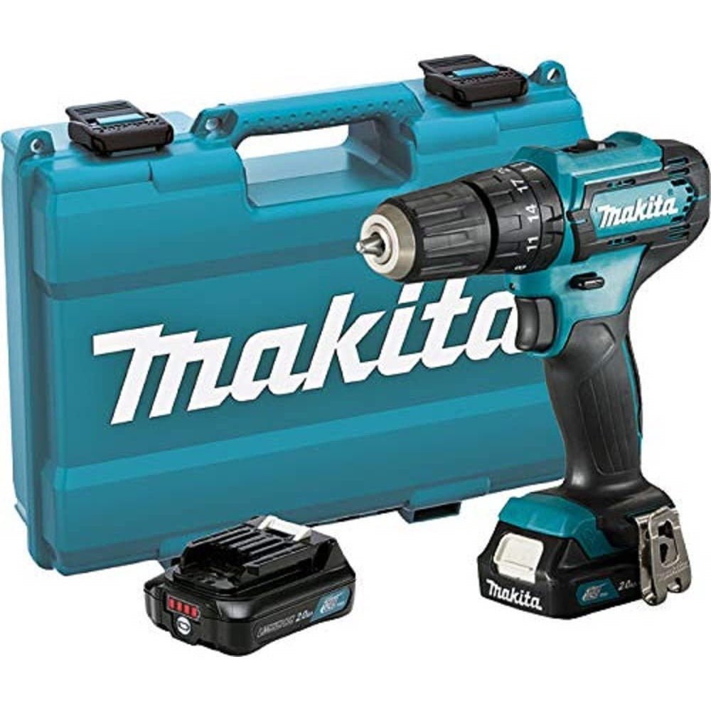 Makita HP333DSAE - Taladro PERCUTOR 12V CXT 2.0AH - Ferrotecnia