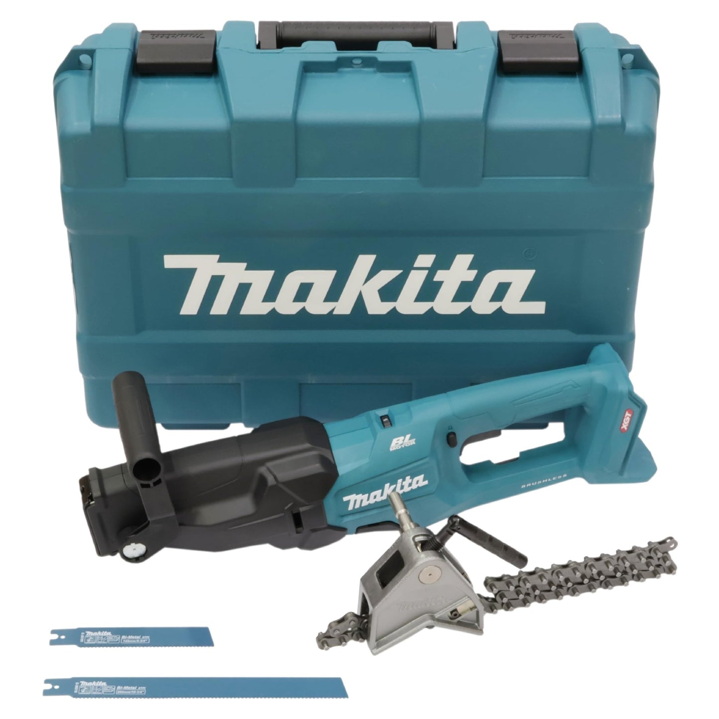 Makita JR003GZ - Sierra de recipros inalámbrica 40 V, máx. sin batería, sin cargador