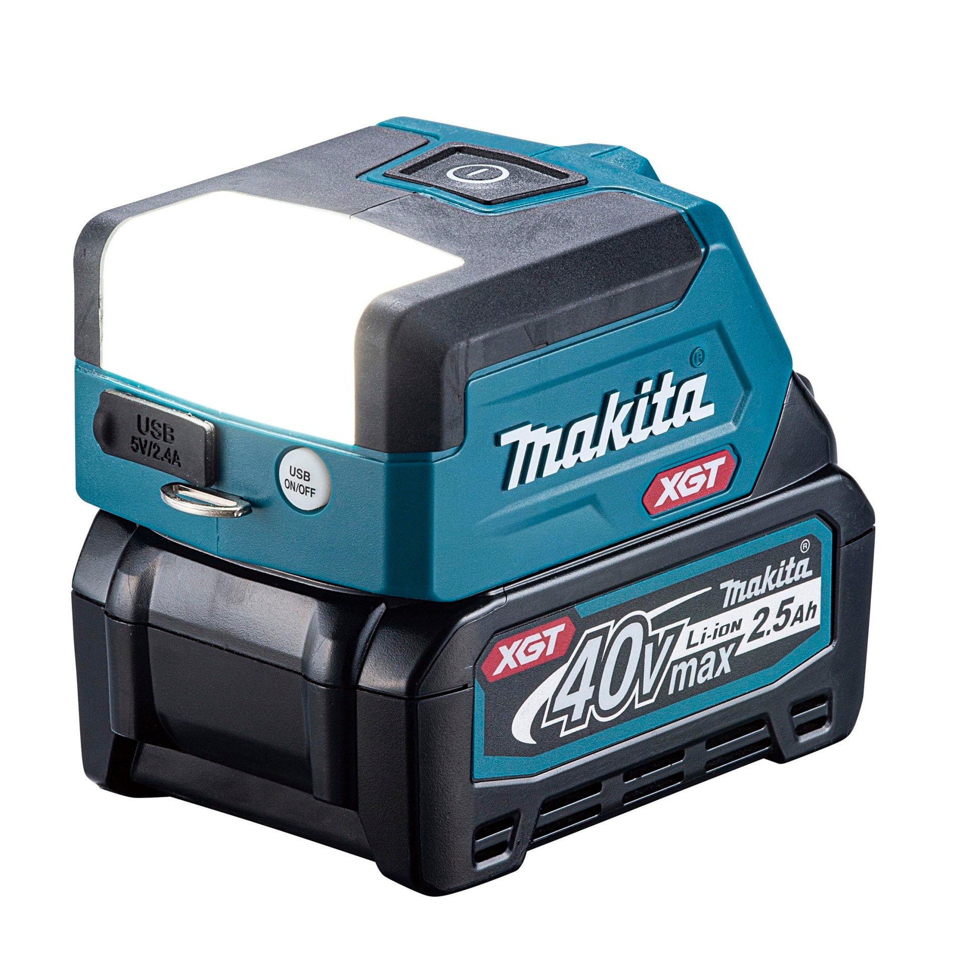 Makita ML011G - 40V Max Li-ion XGT Linterna LED - Baterías y cargador no incluidos