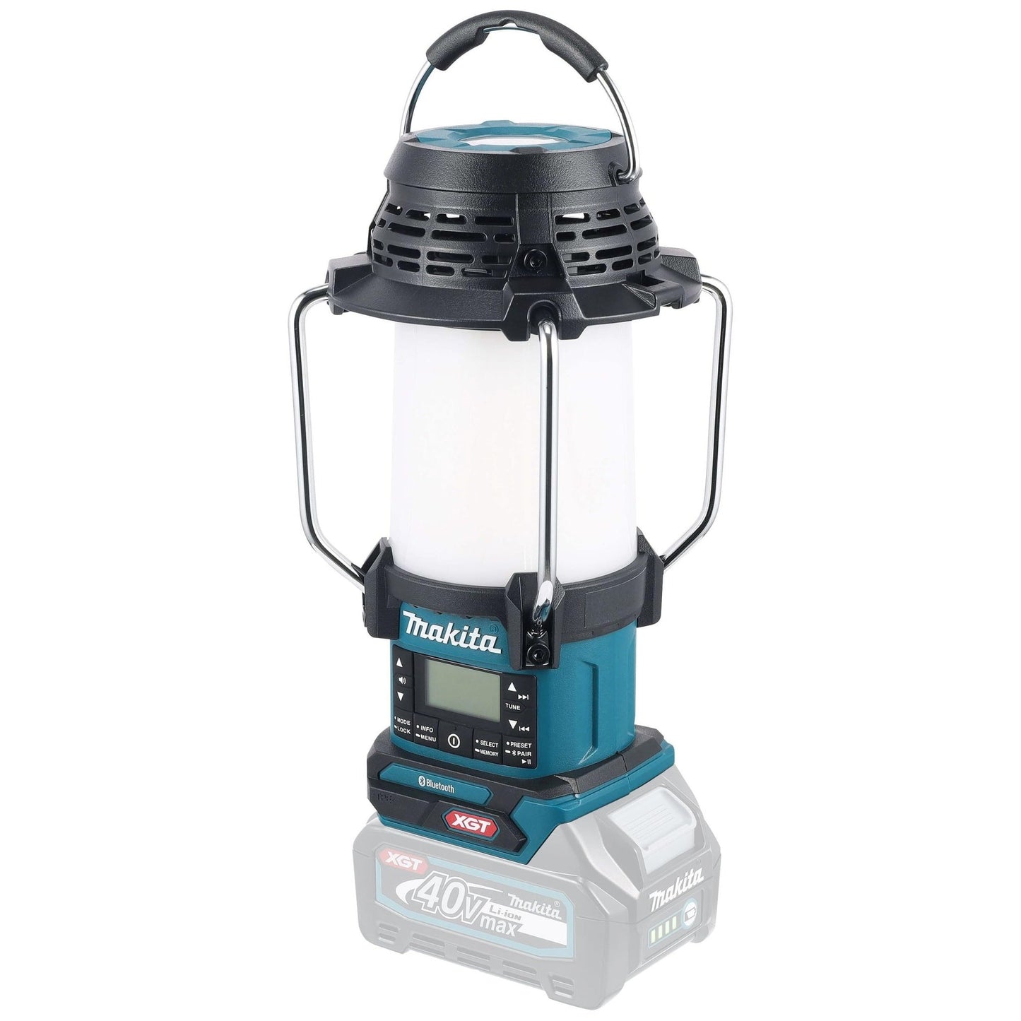 Makita MR009GZ - Radio con lámpara y linterna 12-40V XGT, FM/DAB+, Bluetooth - Ferrotecnia