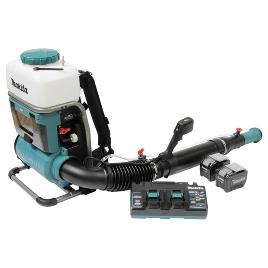Makita PM001GL202 - Pulverizador de Mochila con batería (40 V, máx. 8,0 Ah, 2 baterías y Cargador Doble) - Ferrotecnia