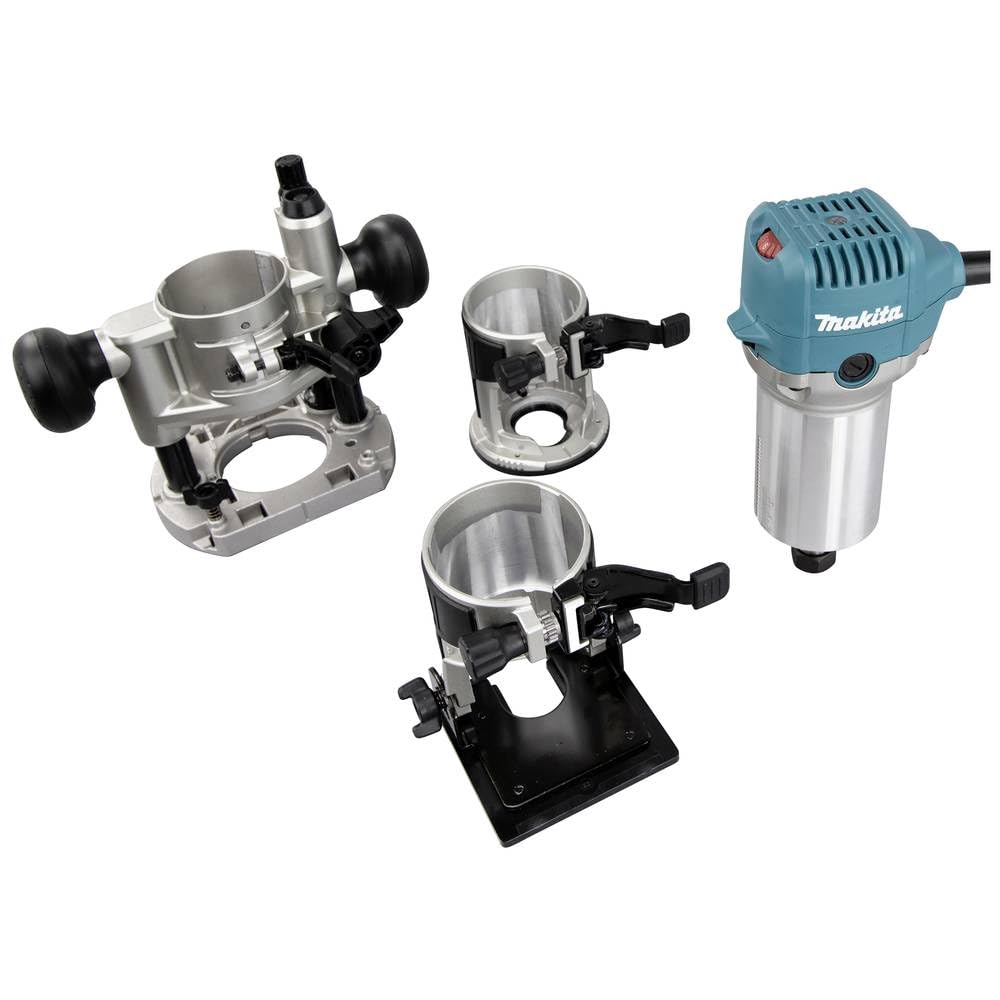 Makita RT0702CX2J - Fresadora multifunción 6/8mm 710W SAR