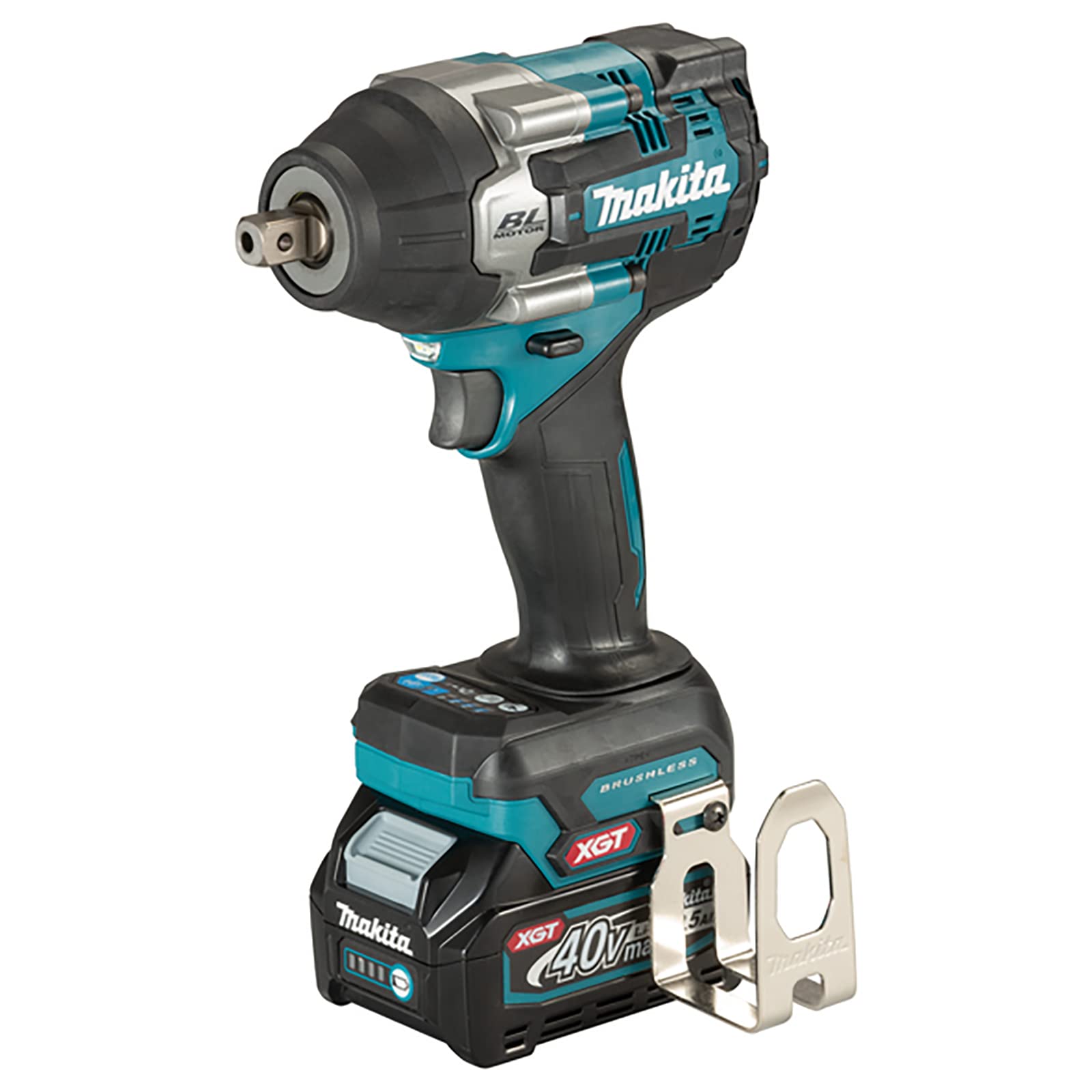 Makita TW008GD201 - Llave impacto BL 40Vmax XGT 750Nm 2,5Ah 2 bat. 1" Bola