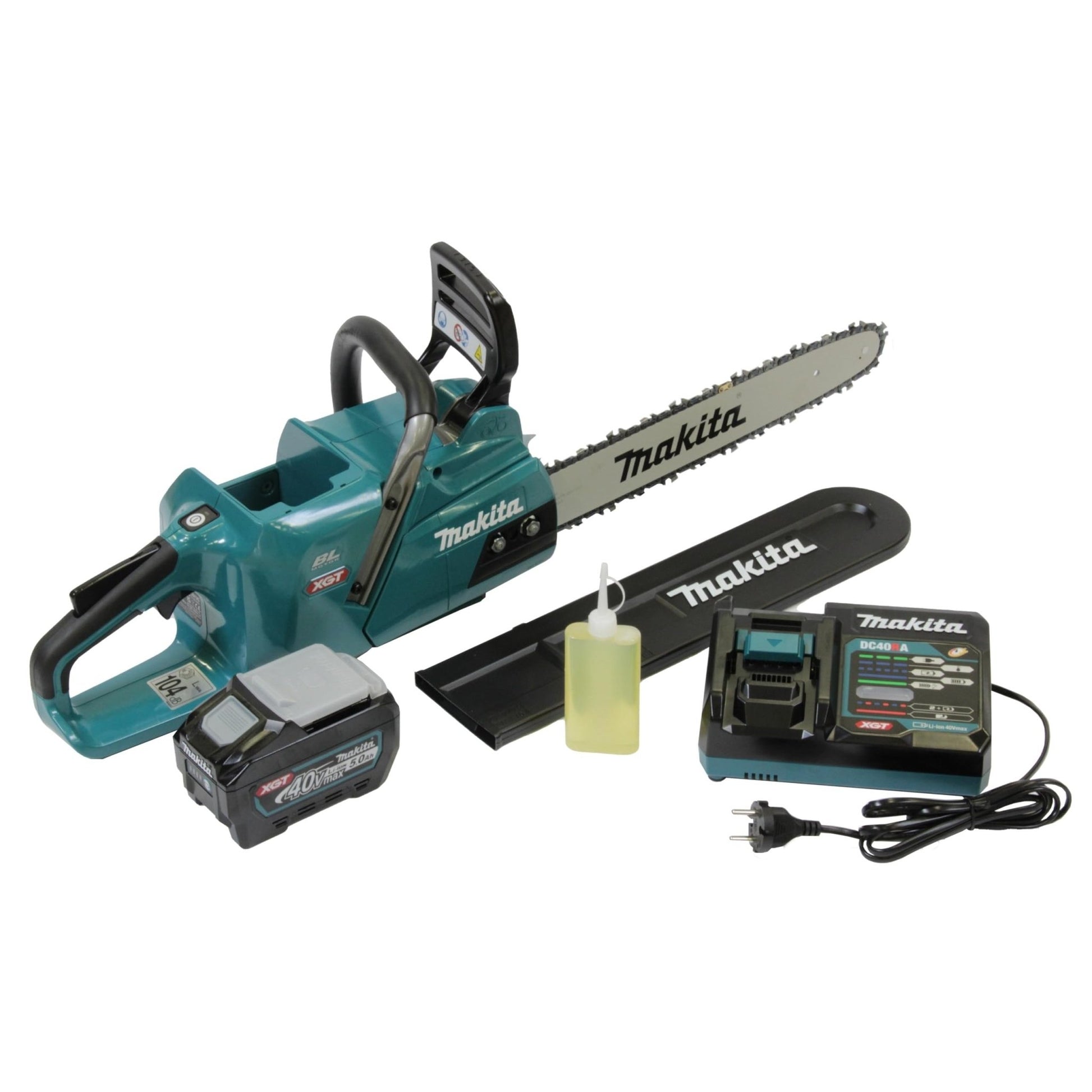 Makita UC012GT101 - Motosierra (40 V máx./5,0 Ah, 1 batería y cargador) - Ferrotecnia