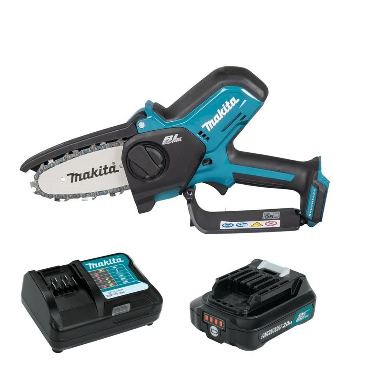 Makita UC100DWA01 - Motosierra de poda 12V CXT, 10 cm, 1x2,0 Ah