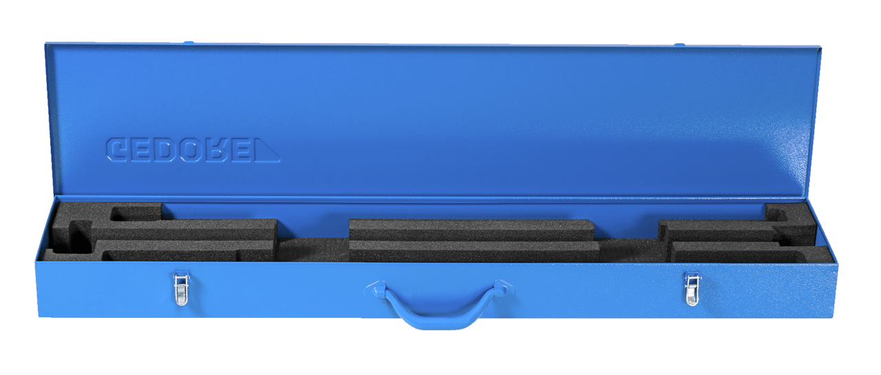 Maleta metálica vacía para Dremometer 1" - Ferrotecnia