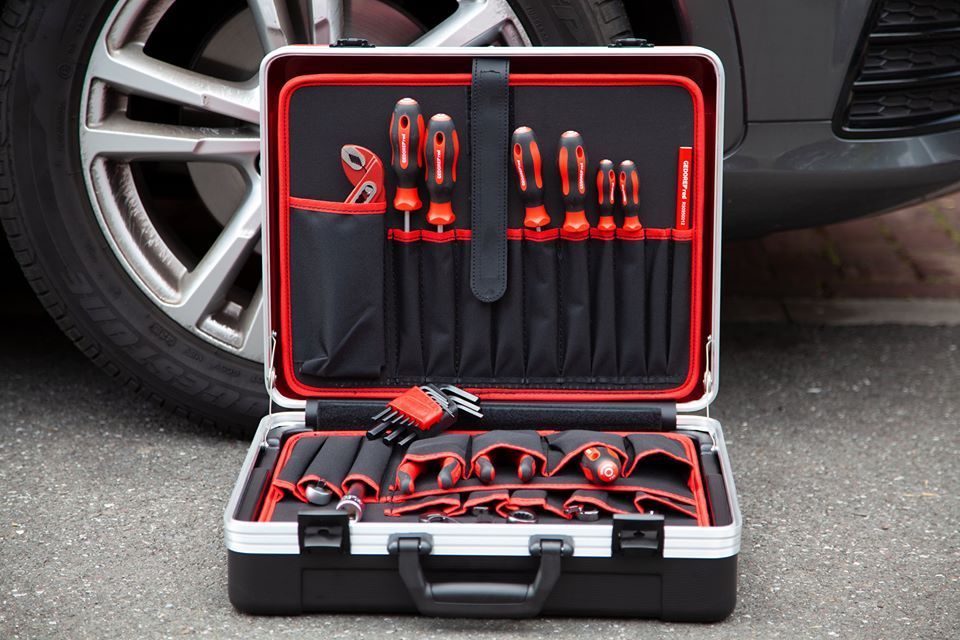 GEDORE rouge R21650108 - Coffret d'outils complet avec mallette, 108 pièces
