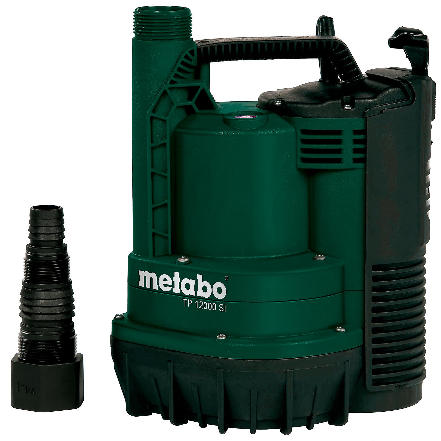 Metabo 251200009 - Bomba sumergible para agua limpia TP 12000 SI, 600 W, 11.700 l/h