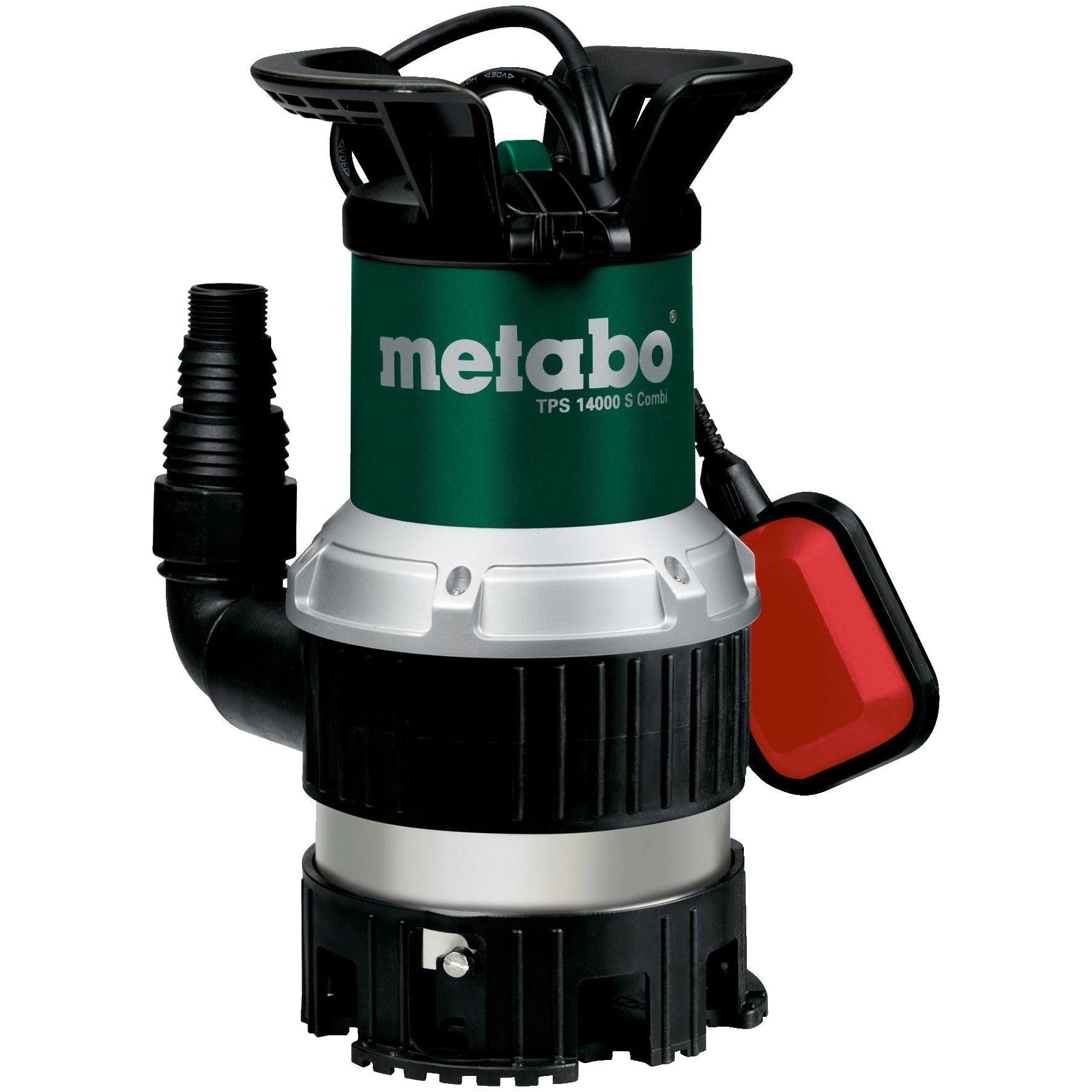 Metabo 251400000 - Bomba sumergible TPS 14000 S Combi, agua limpia y sucia, 14.000 l/h - Ferrotecnia