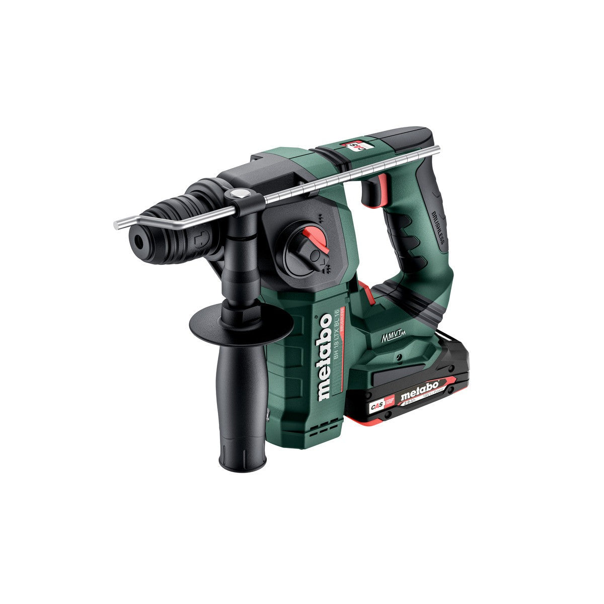 Metabo 600324500 - Martillo perforador de batería BH 18 LTX BL 16