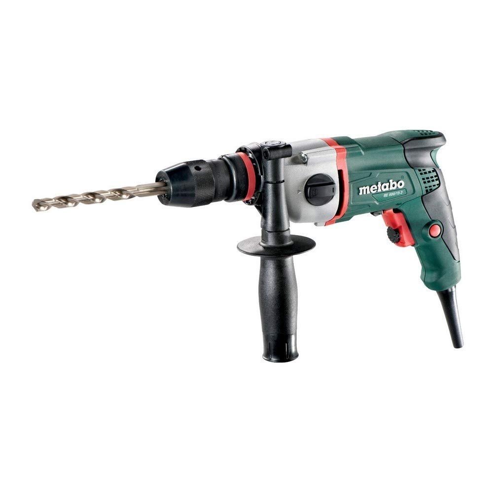 Metabo 600383000 - Taladro BE 600/13-2 600 W, 2 velocidades, portabrocas Futuro Top 13 mm