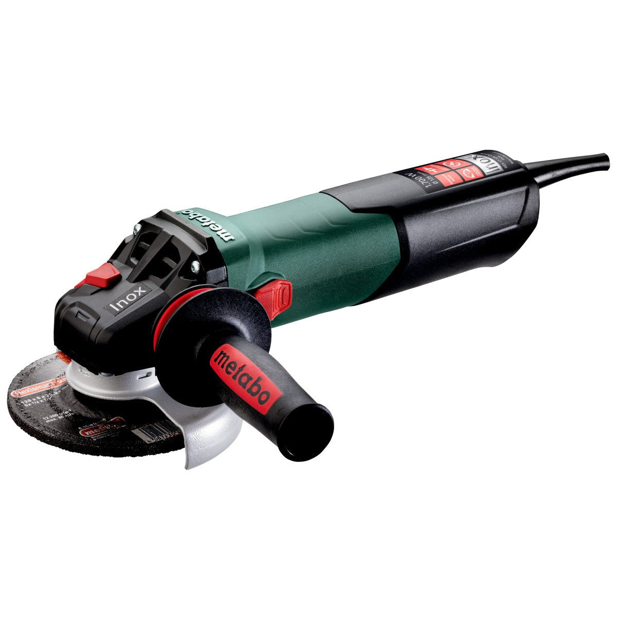 Metabo 600517000 - Amoladora angular WEV 17-125 Quick Inox