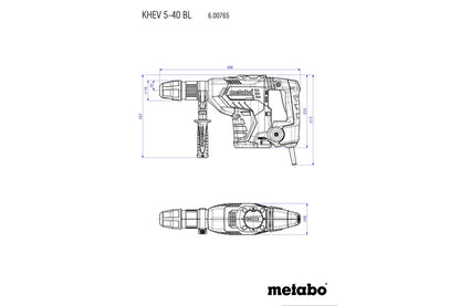Metabo 600765500 - Martillo combinado KHEV 5-40 BL