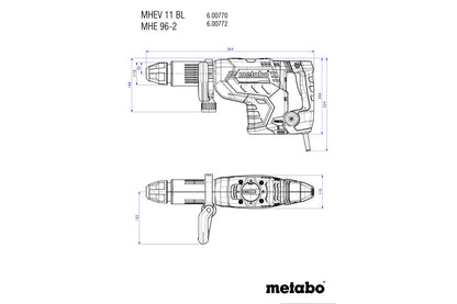 Metabo 600770500 - Martillo cincelador MHEV 11 BL