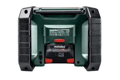 Metabo 600777850 - Radio para obras de batería R 12-18 BT