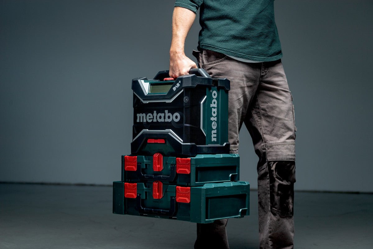Metabo 600779850 - Radio para obras de batería RC 12-18 32W BT DAB+