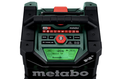 Metabo 600779850 - Radio para obras de batería RC 12-18 32W BT DAB+