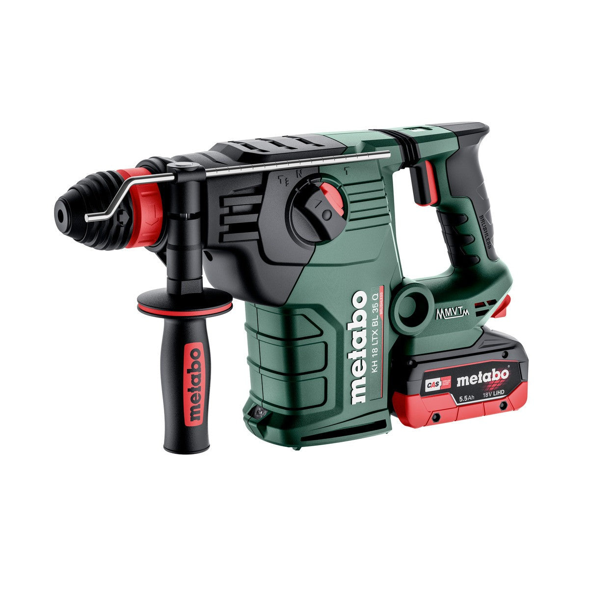 Metabo 600813660 - Martillo combinado de batería KH 18 LTX BL 35 Q