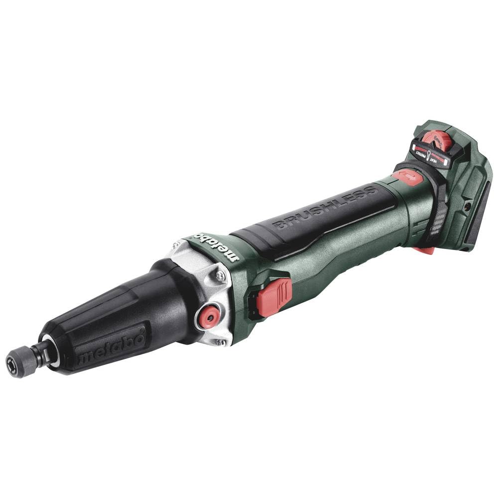 Metabo 600826840 - Amoladora recta GVB 18 LTX BL 11-28 18 V, pinza 6 mm, sin batería ni cargador