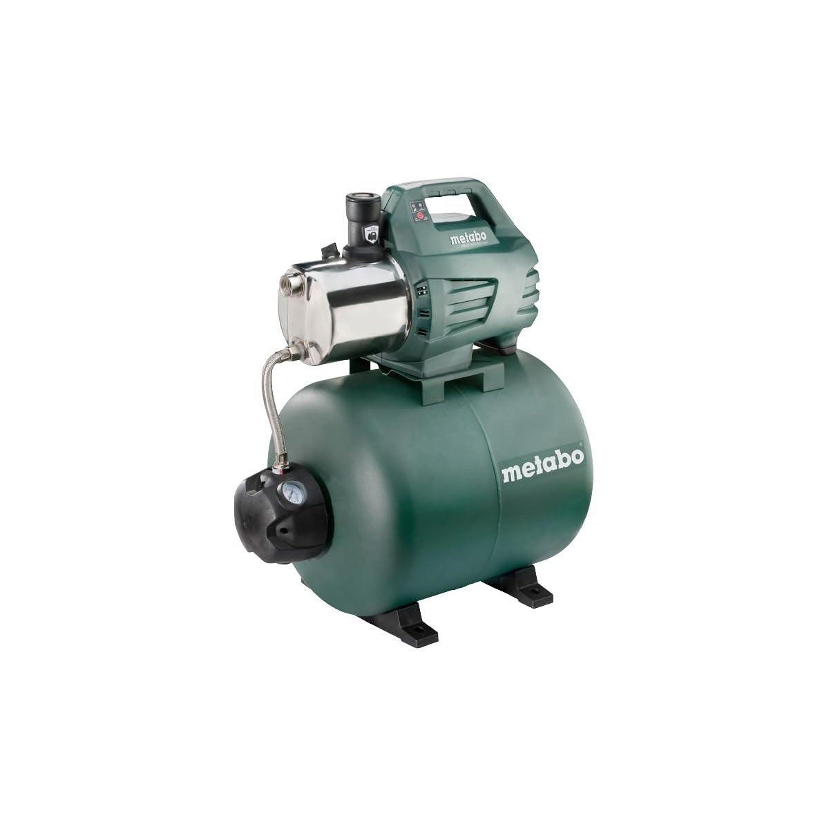 Metabo 600976000 - Grupo de presión HWW 6000/50 Inox, 1300 W, 6000 l/h, depósito 50 l