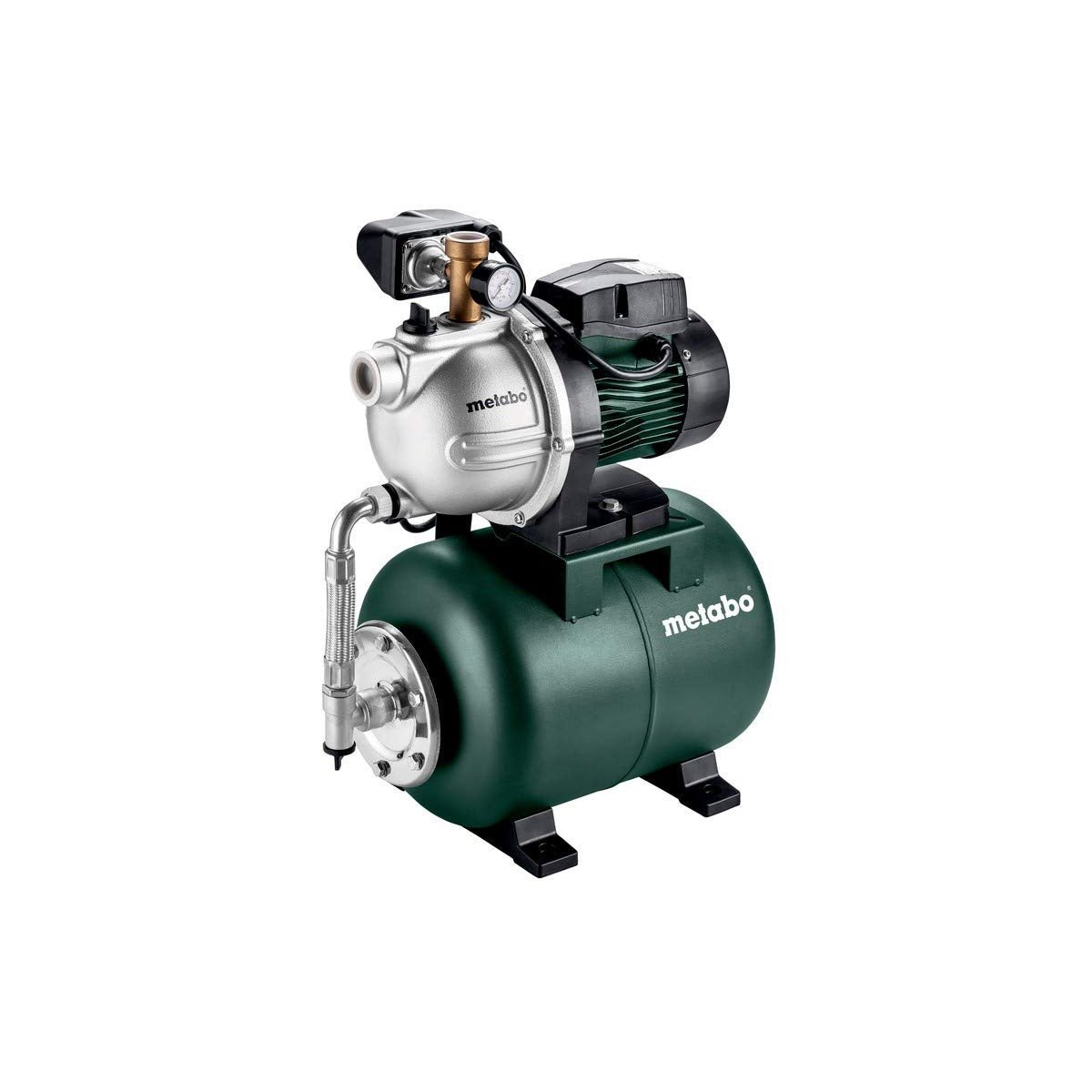 Metabo 600981000 - Grupo de presión HWW 3500/25 G, 900 W, 3500 l/h, depósito 24 l - Ferrotecnia