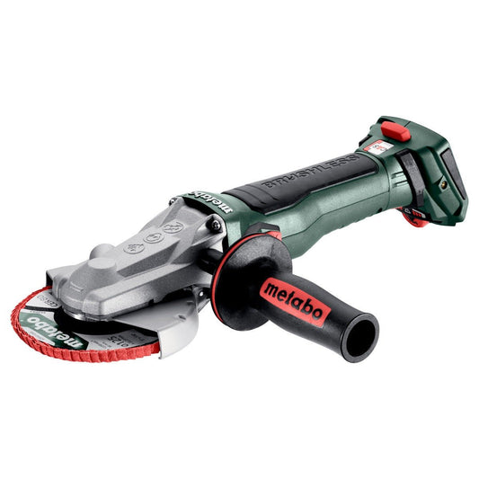 Metabo 601307840 - Amoladora angular de cabeza plana de batería WVBF 18 LT BL 11-125 Quick - Ferrotecnia