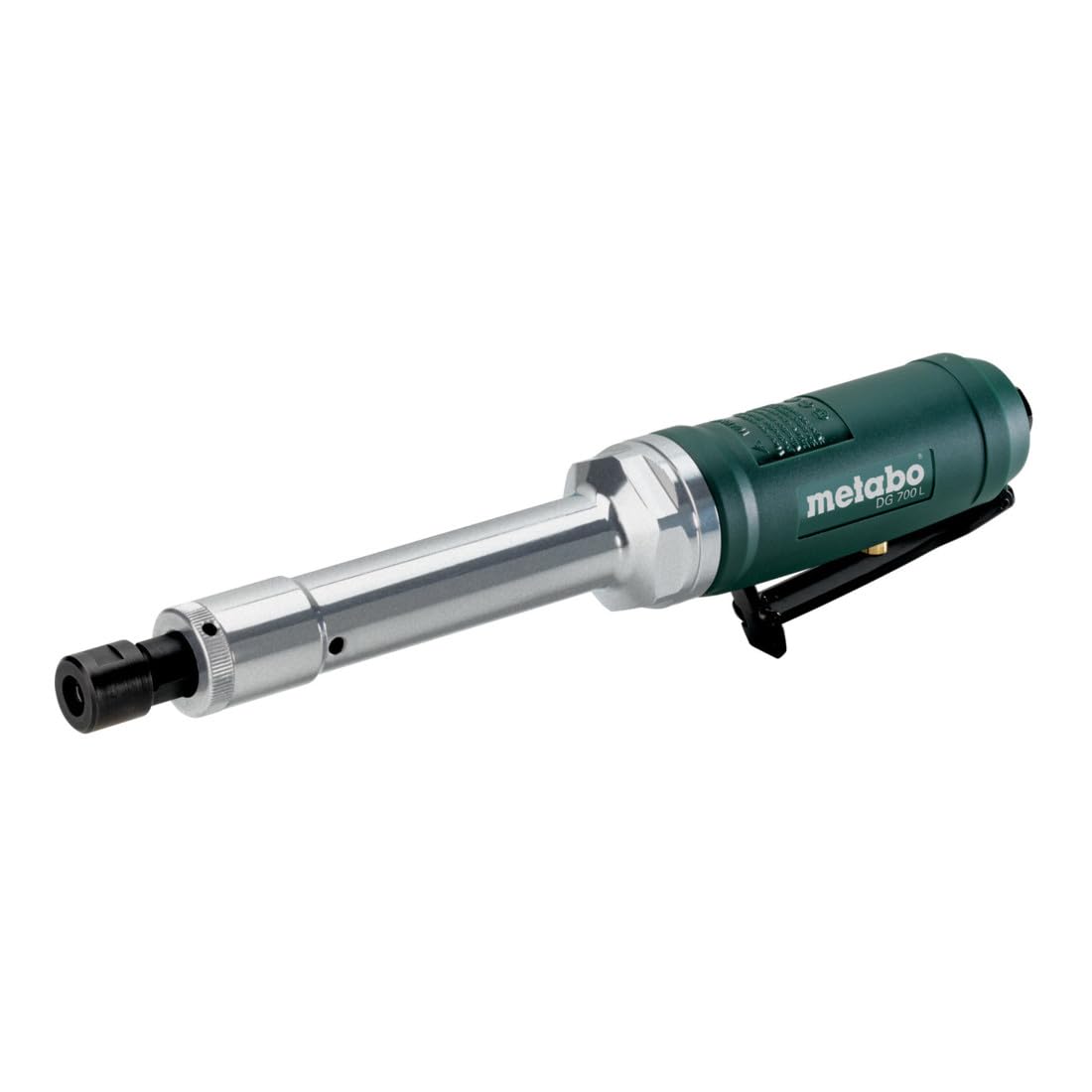 Metabo 601555000 - Amoladora recta neumática DG 700 L, cuello largo, pinza 6 mm, 22.000 r.p.m.