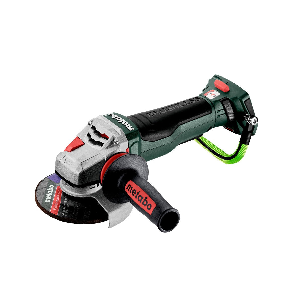 Metabo 601734840 - Amoladora angular de batería WPBA 18 LTX BL 15-125 Quick DS