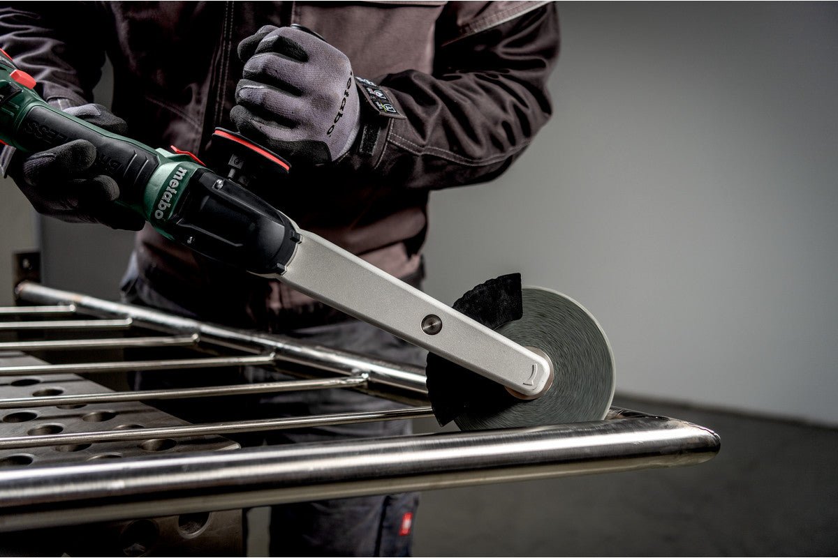 Metabo 601765840 - Lijadora de soldaduras en ángulo de batería KNSVB 18 LTX BL 150
