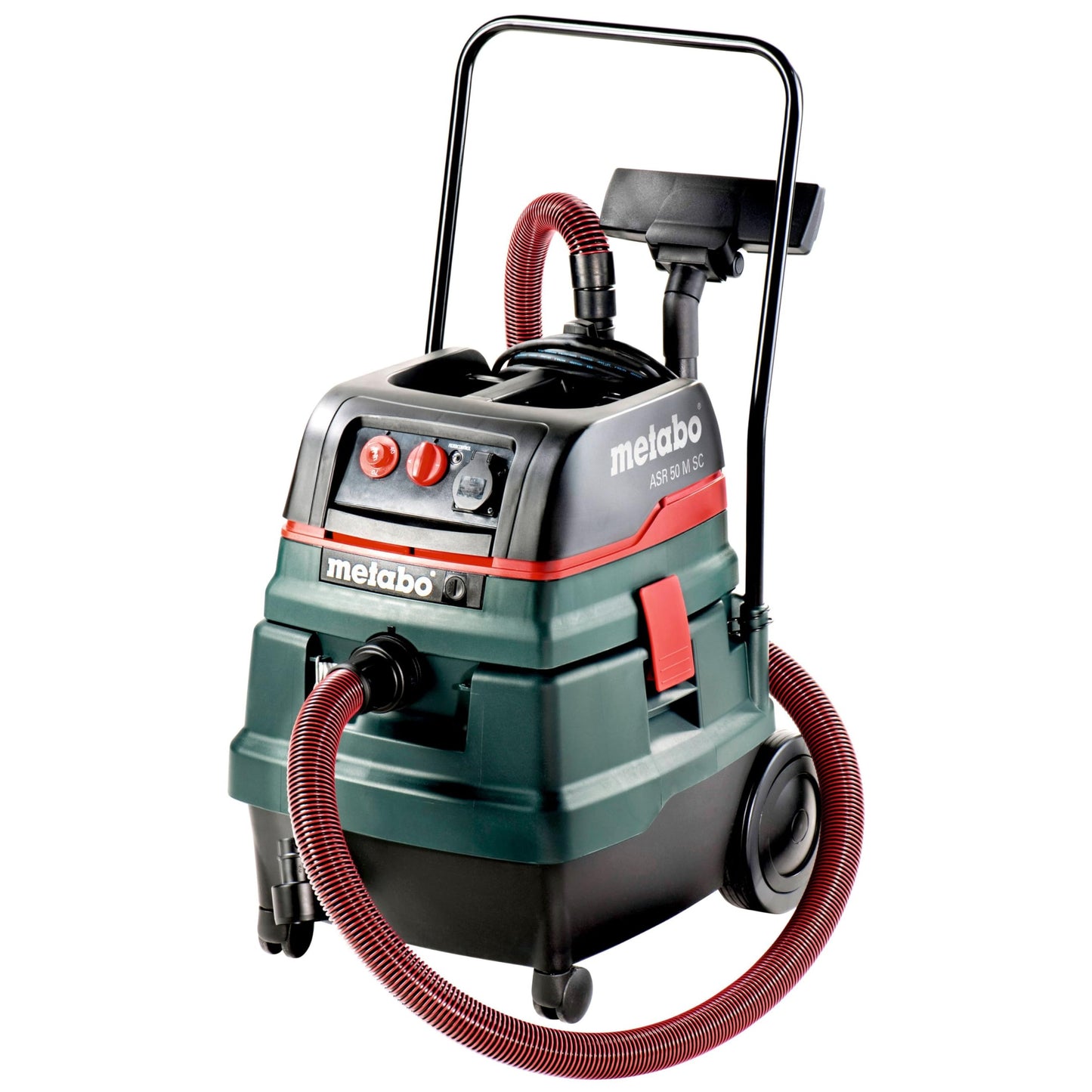 Metabo 602045000 - Aspirador en seco y húmedo ASR 50 M SC 1400 W 50 l, clase M