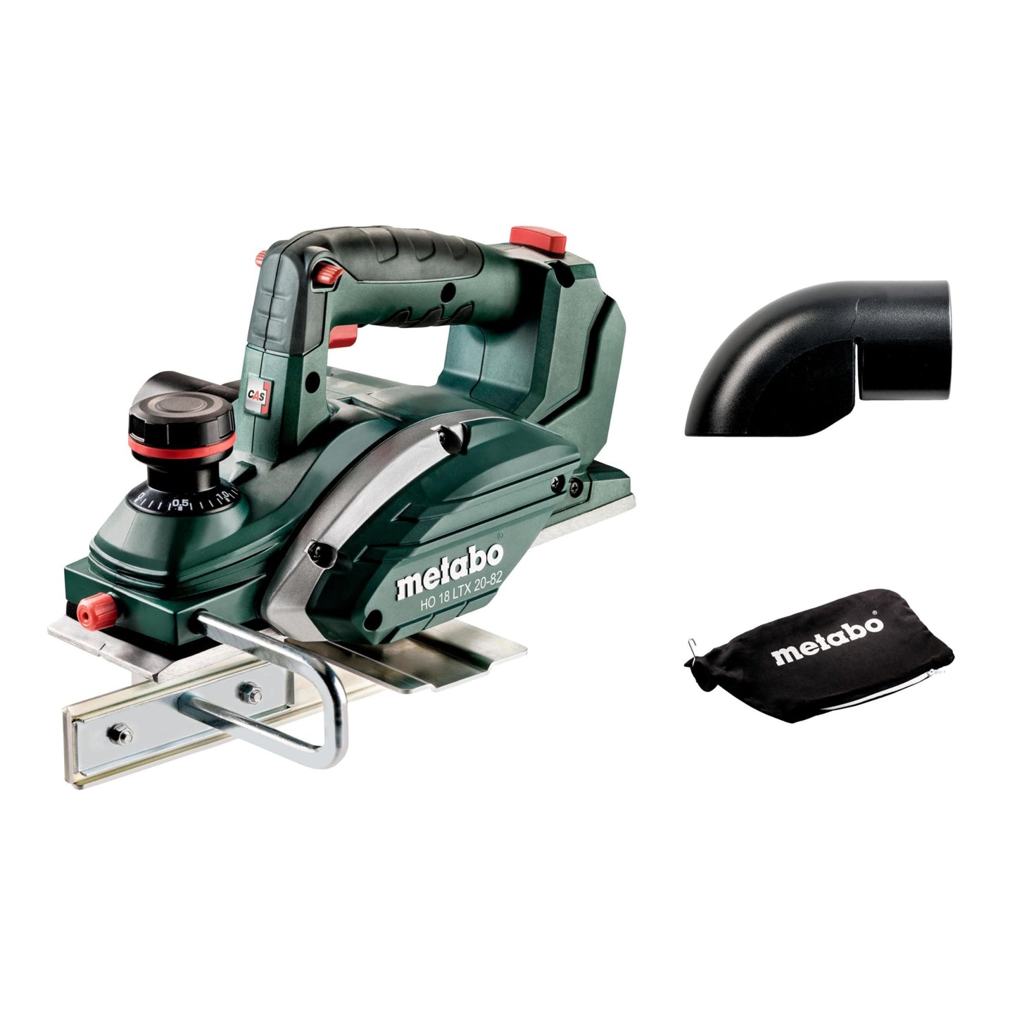 Metabo 602082890 - Cepillo de batería HO 18 LTX 20-82 18 V, 82 mm, sin batería ni cargador