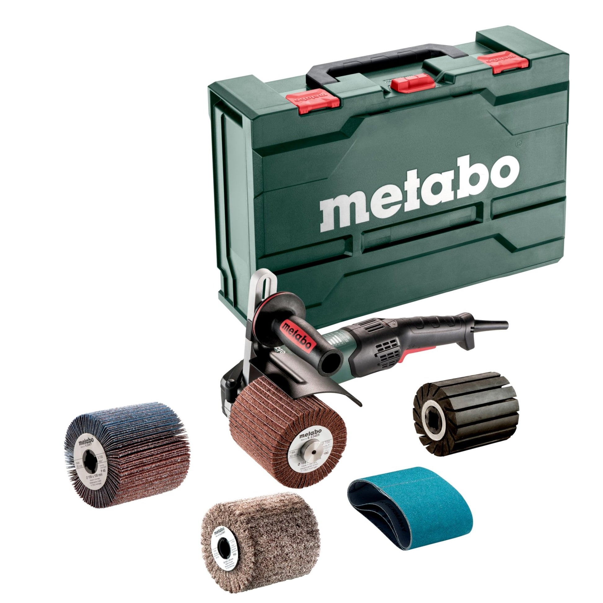 Metabo 602259500 - Satinadora SE 17-200 RT Set 1700 W, con accesorios y maletín