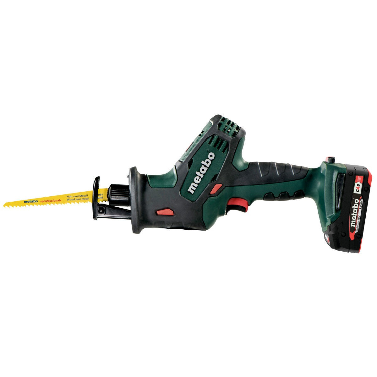 Metabo 602266840 - Sierra de sable de batería SSE 18 LTX Compact