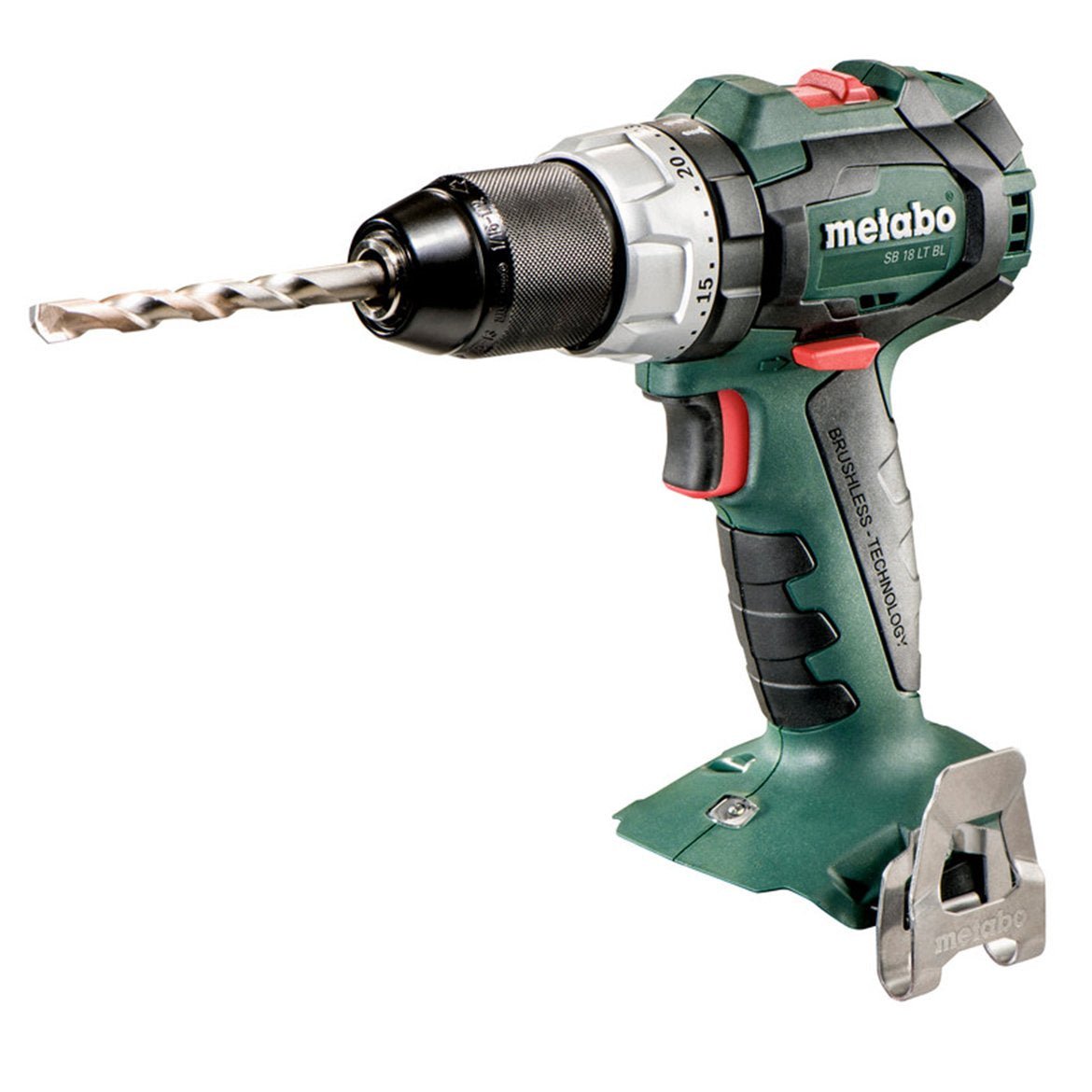 Metabo 602316890 - Taladro percutor de batería SB 18 LT BL 18 V, 60/34 Nm, sin batería