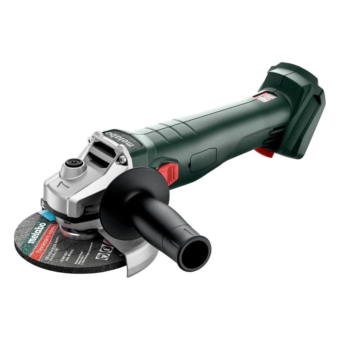 Metabo 602371850 - Amoladora angular de batería W 18 7-125, 125 mm, sin batería ni cargador - Ferrotecnia