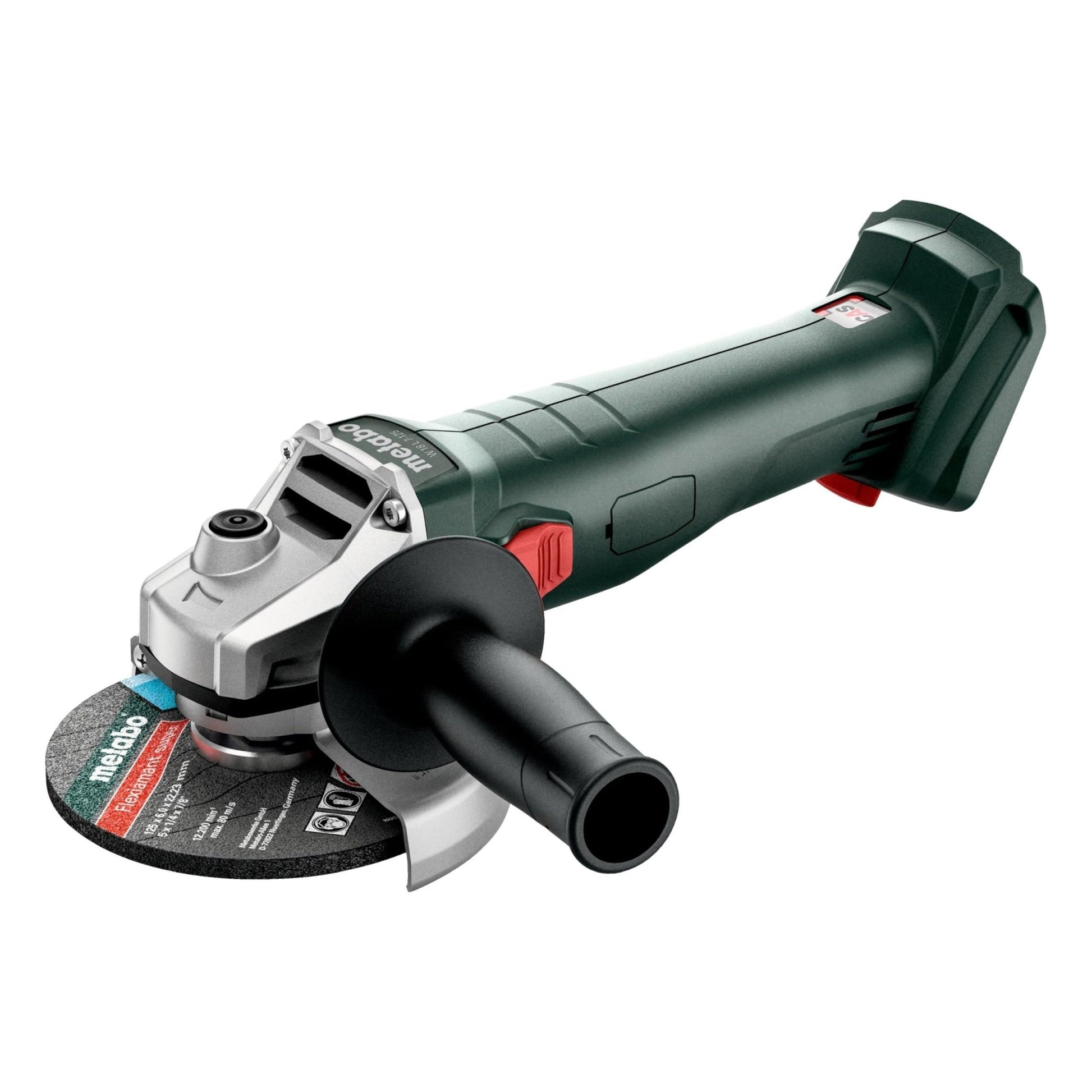 Metabo 602371850 - Amoladora angular de batería W 18 7-125, 125 mm, sin batería ni cargador - Ferrotecnia