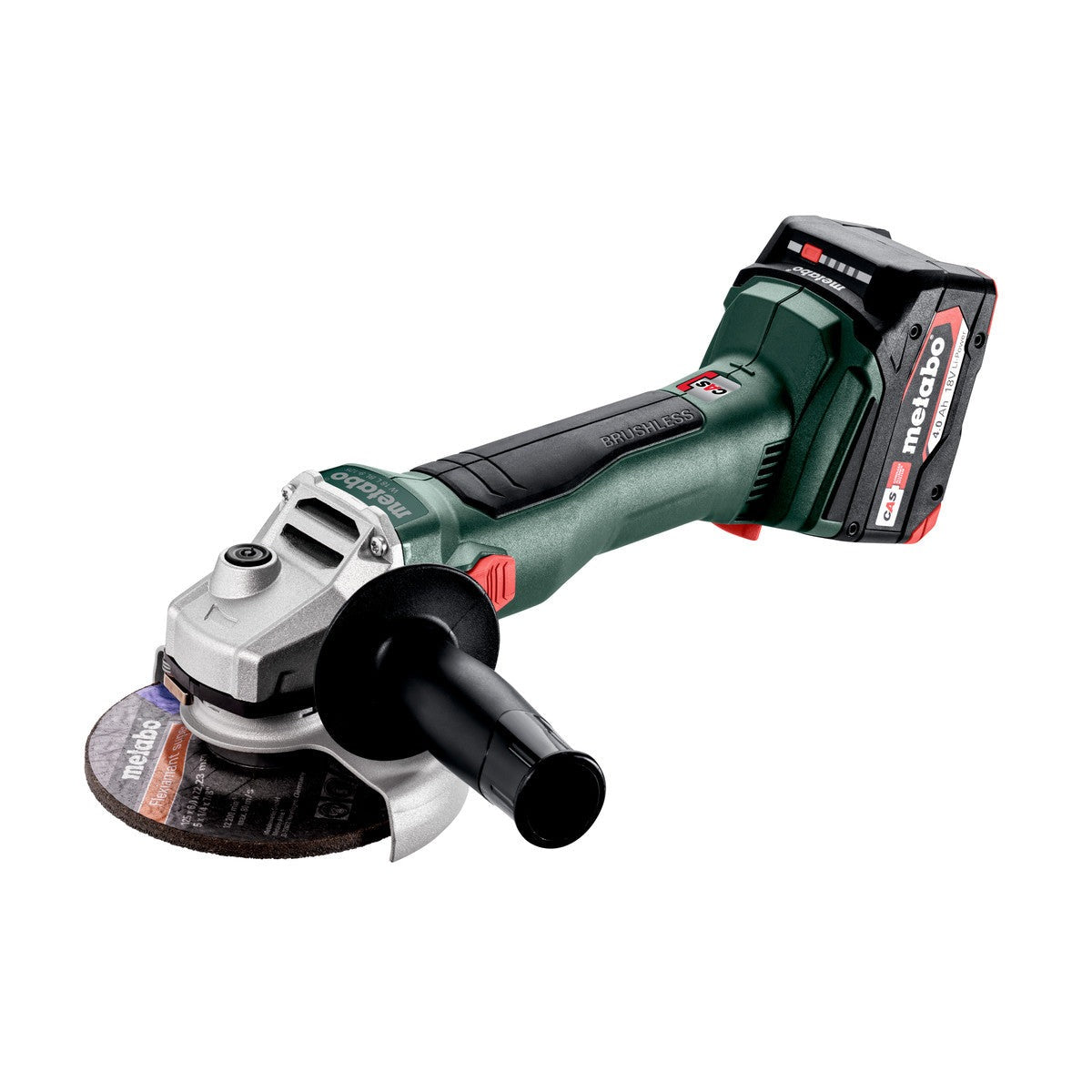 Metabo 602374510 - Amoladora angular de batería W 18 L BL 9-125