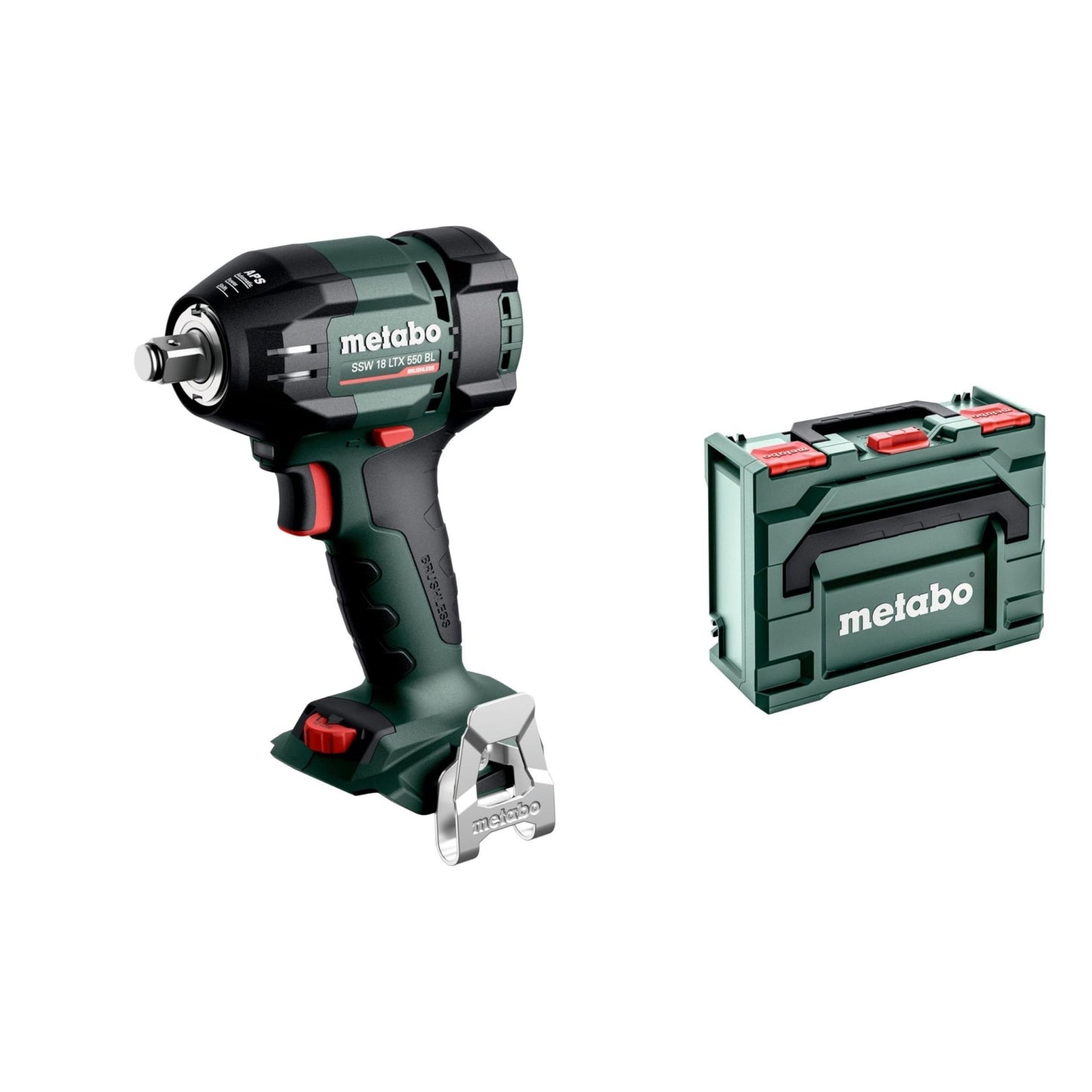 Metabo 602404840 - Llave de impacto de batería SSW 18 LTX 550 BL, 550 Nm, sin batería, metaBOX - Ferrotecnia