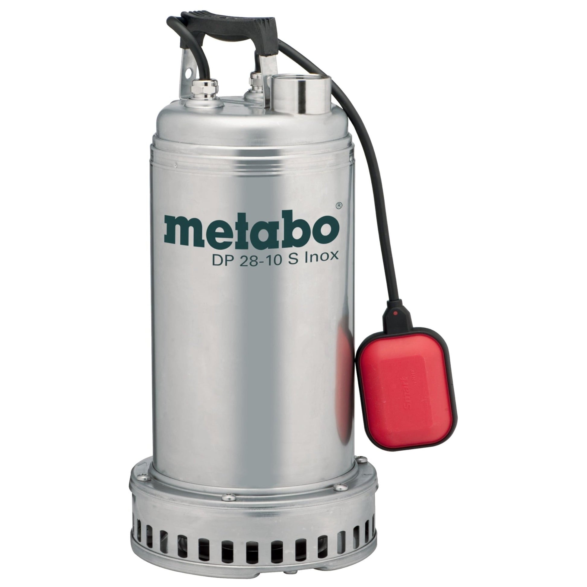 Metabo 604112000 - Bomba sumergible de aguas sucias DP 28-10 S Inox, 1850 W, 28.000 l/h - Ferrotecnia