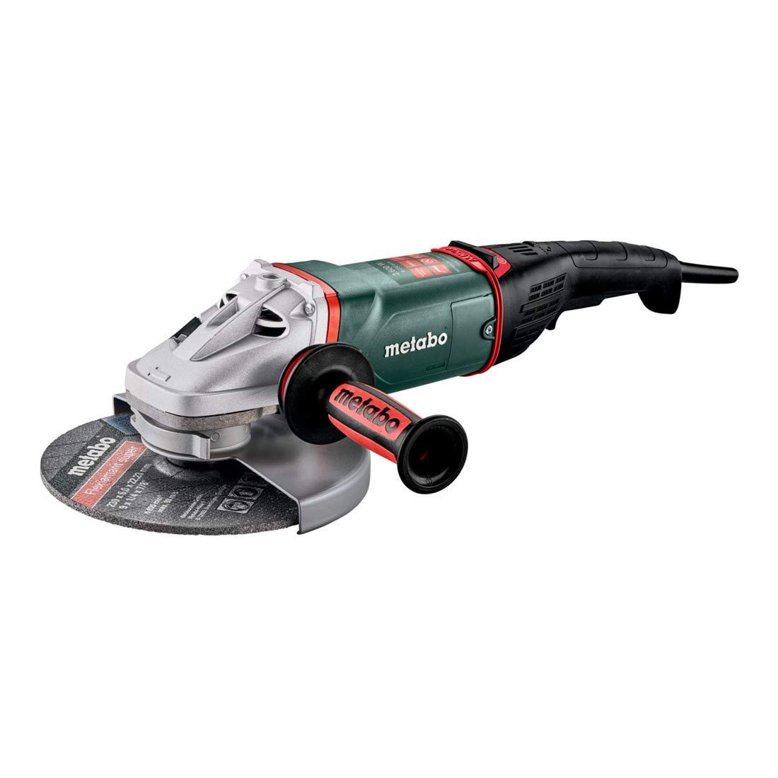 Metabo 606482000 - Amoladora angular WEPBA 26-230 MVT Quick, 2600 W, 230 mm, con freno