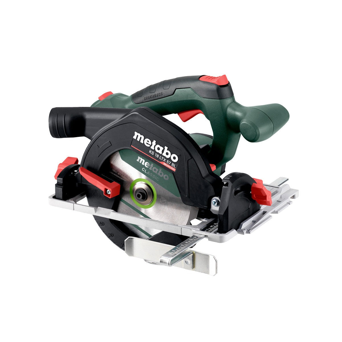 Metabo 611857840 - Sierra circular manual de batería KS 18 LTX 57 BL