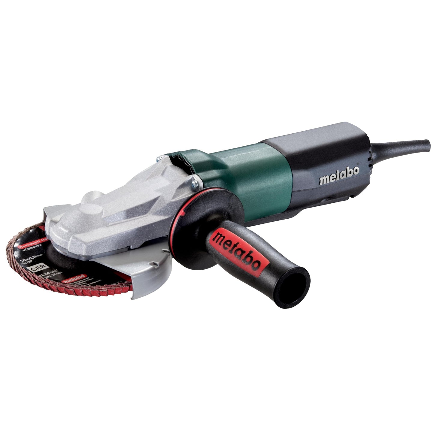 Metabo 613069000 - Amoladora angular de cabeza plana WEPF 9-125 Quick, 910 W, 125 mm, hombre muerto
