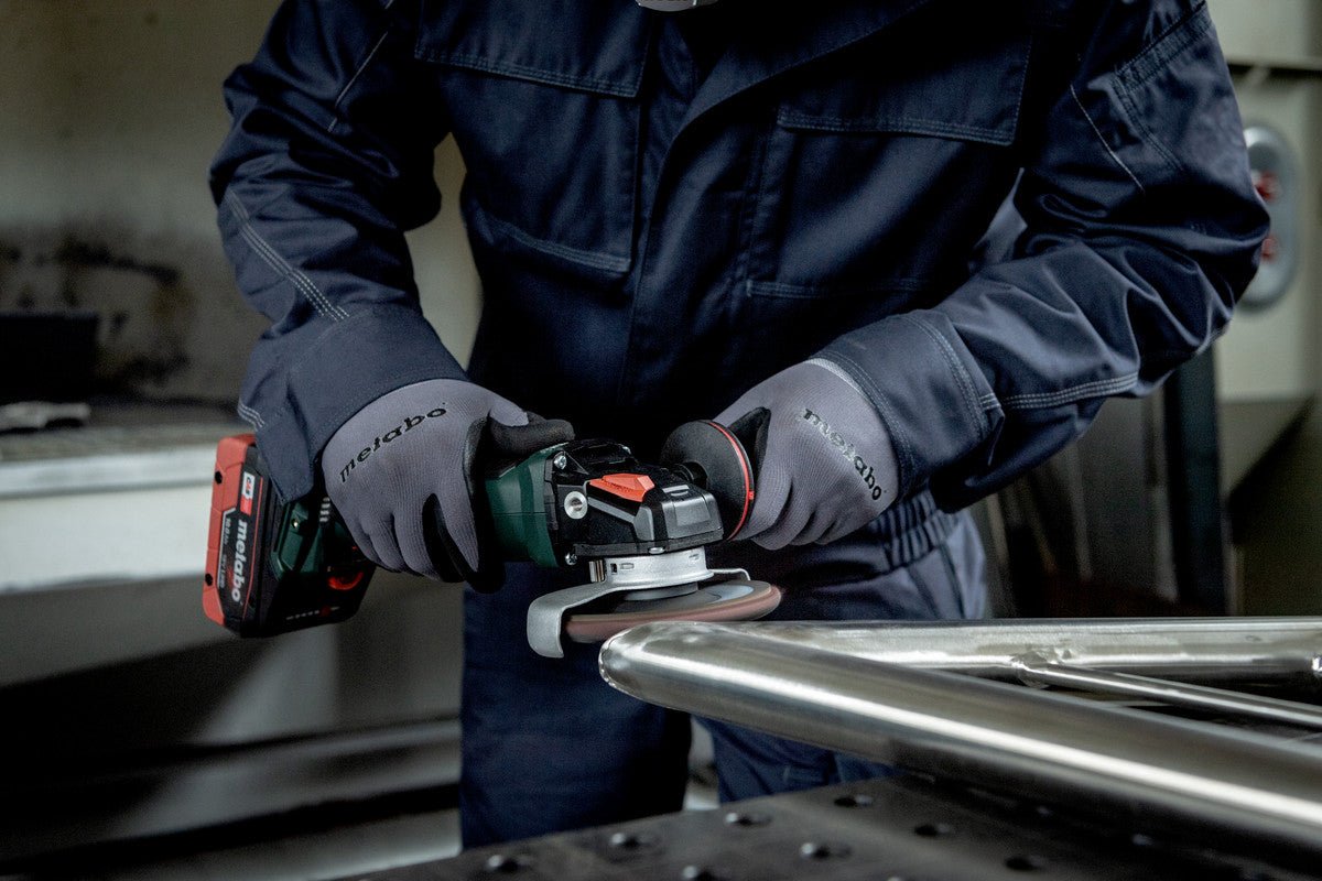 Metabo 613091850 - Amoladora angular de batería WVB 18 LT BL 11-125 Quick Inox