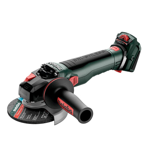 Metabo 613091850 - Amoladora angular de batería WVB 18 LT BL 11-125 Quick Inox