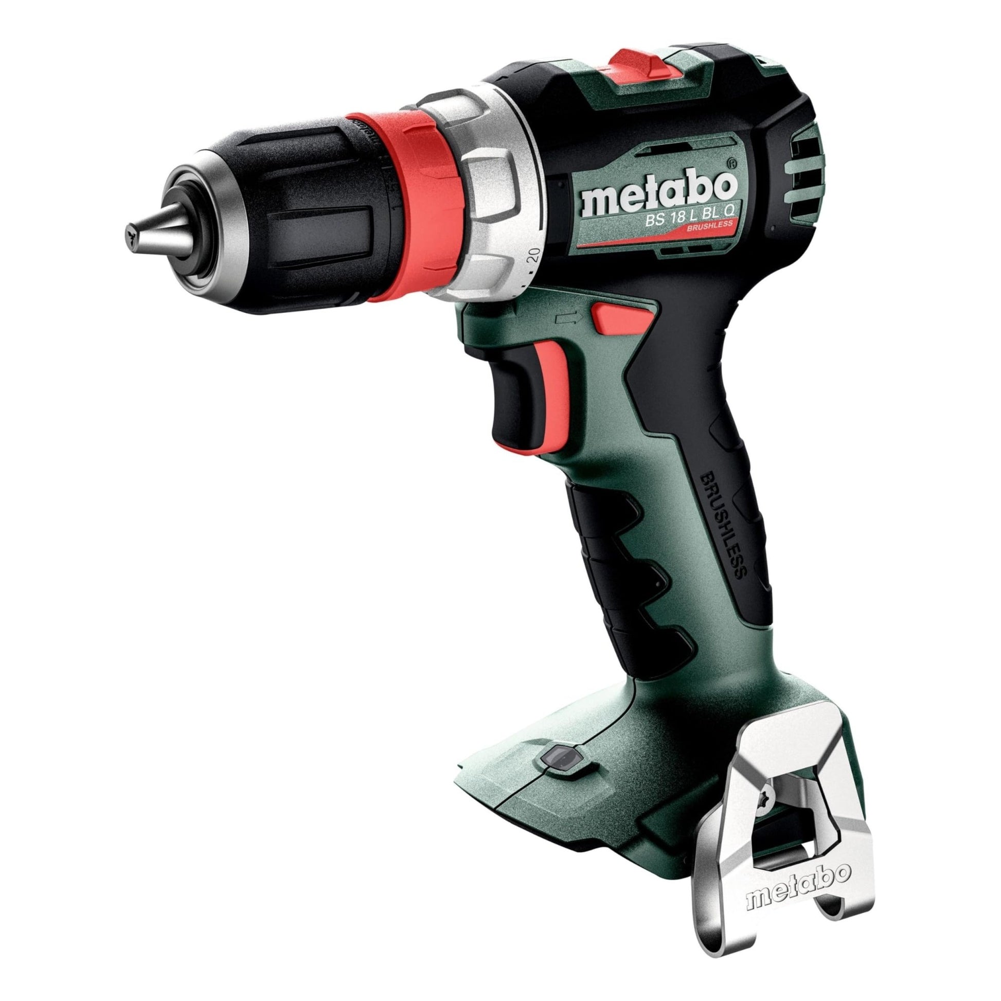Metabo 613156850 - Taladro atornillador de batería BS 18 L BL Q 18 V, sin batería ni cargador - Ferrotecnia