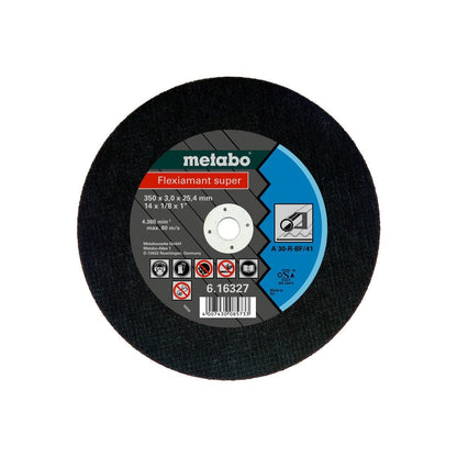 Metabo 616339000 - Clase de calidad A 30-R / A 36-S "Flexiamant Super" acero - Lote de 10 uds - Ferrotecnia