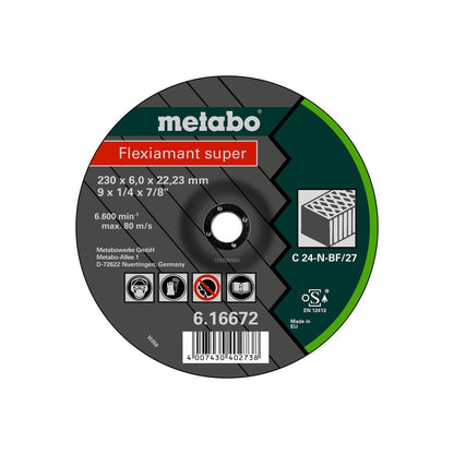 Metabo 616731000 - Clase de calidad C 24-N "Flexiamant Super" piedra - Lote de 25 uds - Ferrotecnia
