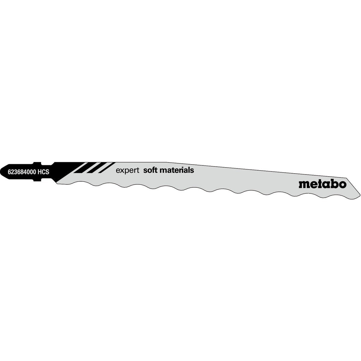 Metabo 623684000 - Hojas para sierra de calar "expert soft materials" - Lote de 3 uds