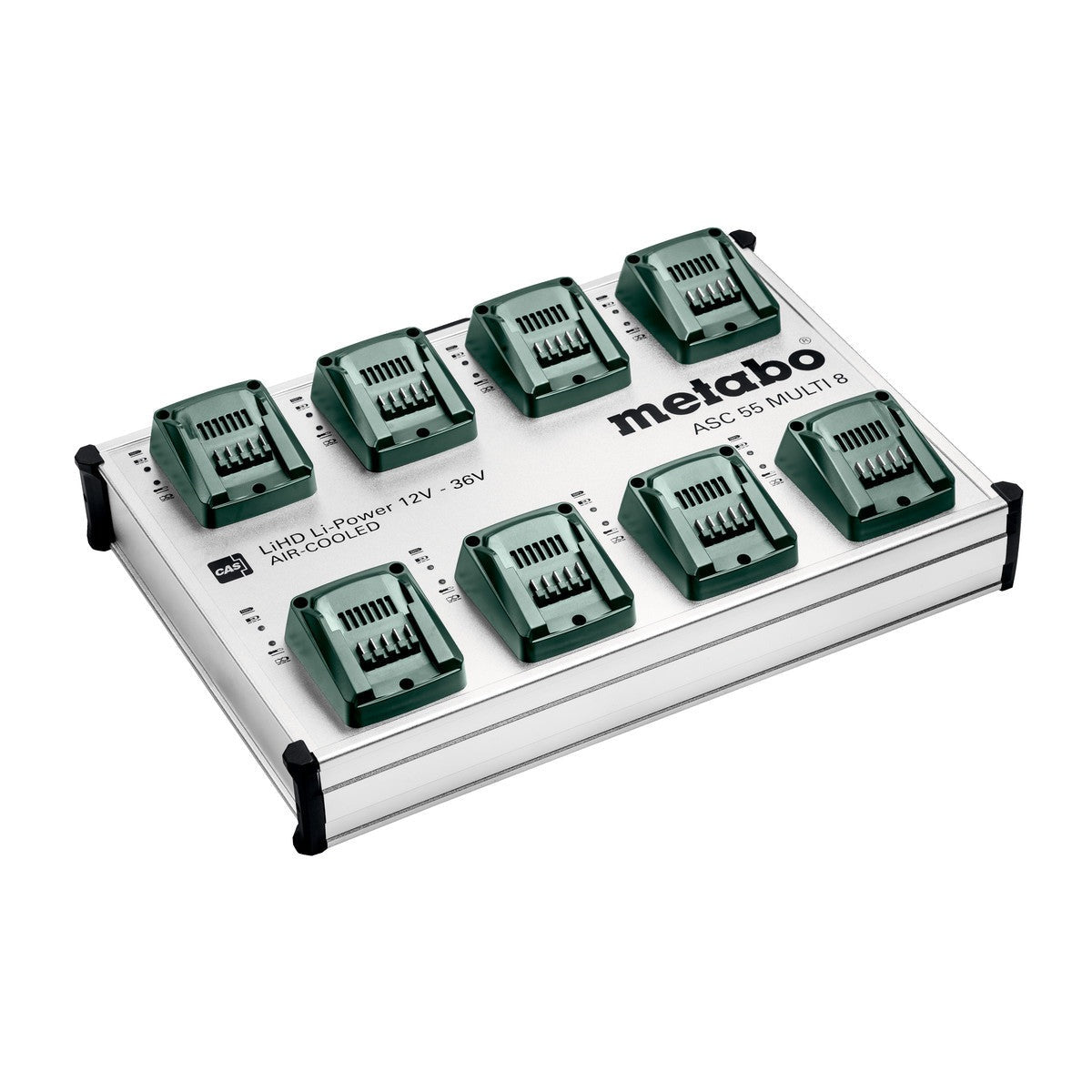 Metabo 627093000 - Estación de carga rápida ASC 55 MULTI 8, 12-36V, UE